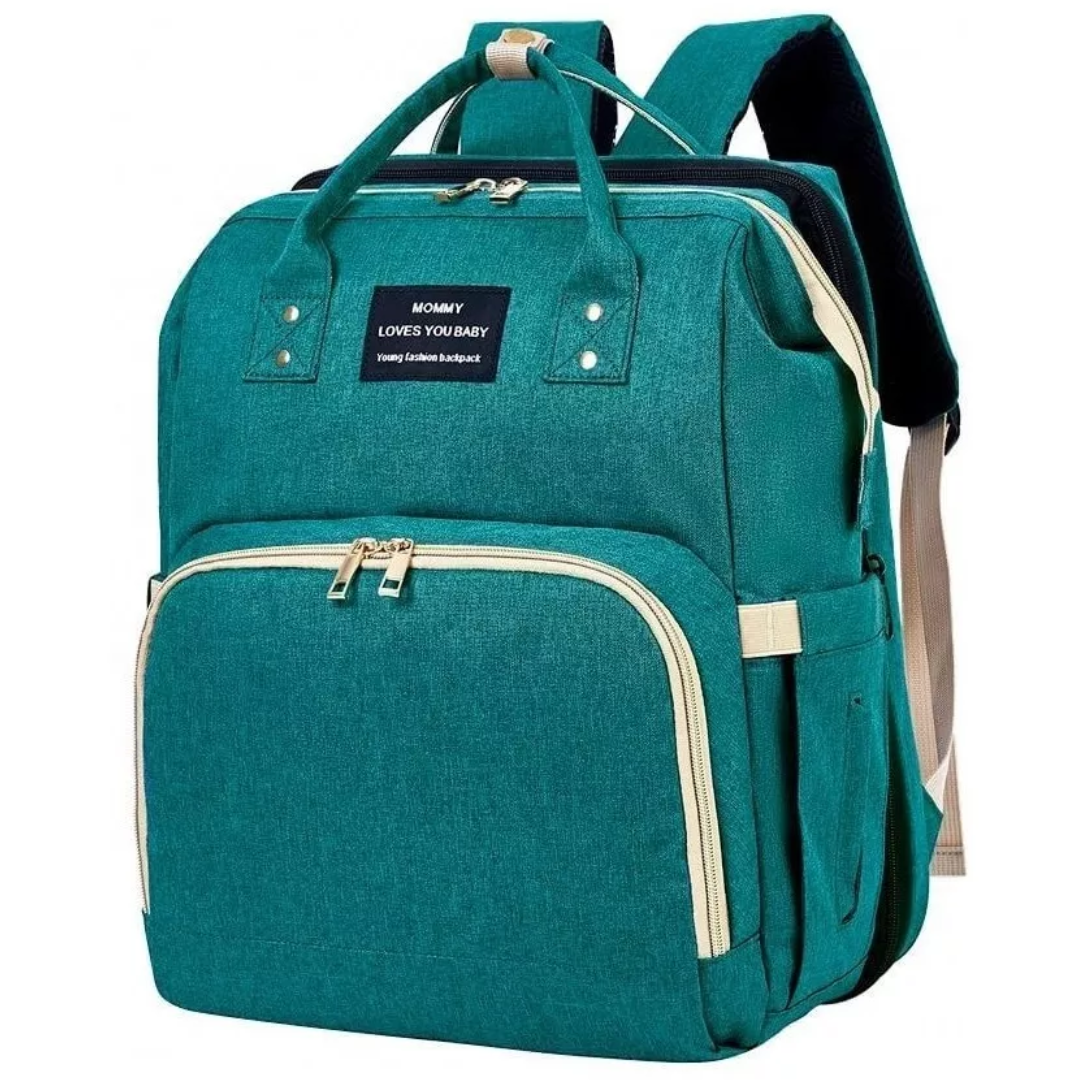 Pañalera Cambiador Bebé Morral Con USB